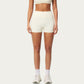 High Waist Mini Biker Shorts with Smooth Stretch Fabric and Supportive Fit