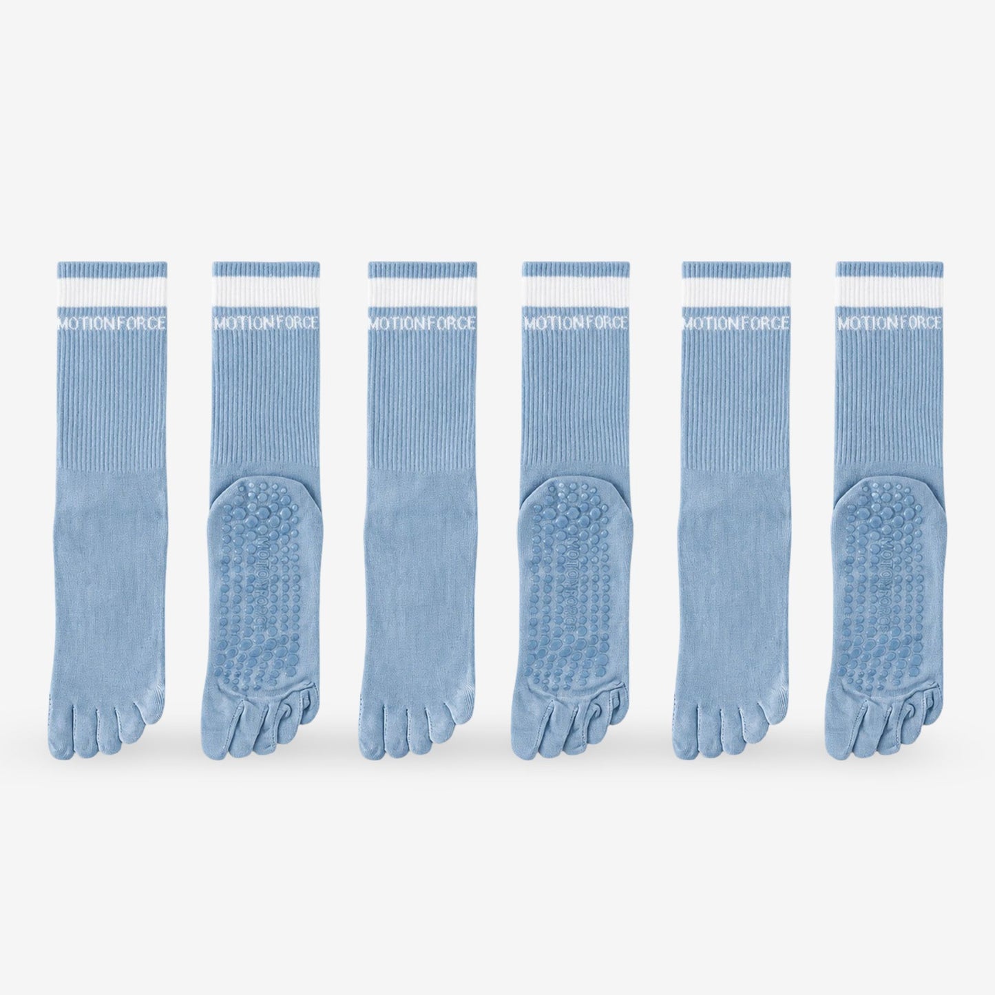 Yoga Socks with Non-Slip Dots for Indoor Pilates & Fitness 3 Pack