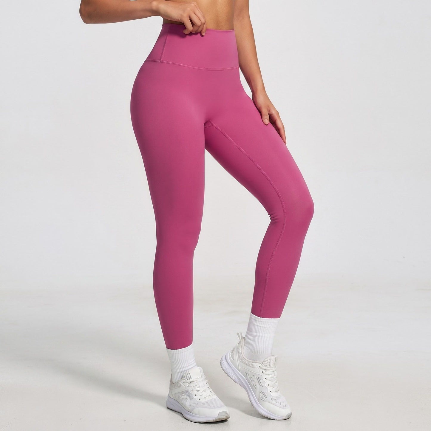 High Waist Full Length Workout Leggings Stretch Yoga Pants