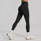 High Waisted Butt Lifting Yoga Leggings Tummy Control Workout Pants