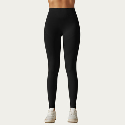 Seamless High Waist Leggings with Sculpting Fit and Compression Support