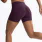 High Waist Biker Shorts Stretch Workout Yoga Shorts