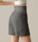 High Rise Athletic Shorts with Side Pockets