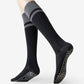 Colorblock Calf Compression Yoga Socks for Fitness and Pilates 3 Pack