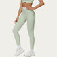 High Waist Leggings with Smooth Stretch Fit and Side Seam Detail