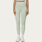 High Waist Leggings with Smooth Stretch Fit and Side Seam Detail