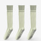 Colorblock Calf Compression Yoga Socks for Fitness and Pilates 3 Pack