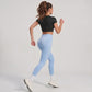 High Waisted Butt Lifting Yoga Leggings Tummy Control Workout Pants