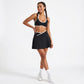 Padded Halter Sports Bra Tank Top Contrast Trim Workout Yoga Crop Top