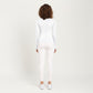 Seamless Long Sleeve Fitted Top with Thumbhole Cuffs and Crew Neck