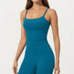 Spaghetti Strap Active Cami Top with Scoop Neck and Smooth Stretch Fit