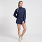 Cropped Full Zip Workout Jacket Lightweight Active Layer