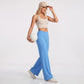 High Waist Wide Leg Yoga Pants Stretch Workout Pants