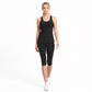 Polka Dot Foldover Waist Capri Leggings Fitted Cropped Yoga Pants for Gym Workouts Dance