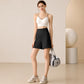 High Rise Athletic Shorts with Side Pockets