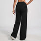 High Waist Wide Leg Yoga Pants Stretch Workout Pants