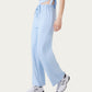 High Waist Drawstring Wide Leg Sweatpants with Relaxed Fit