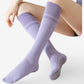 Colorblock Calf Compression Yoga Socks for Fitness and Pilates 3 Pack
