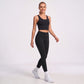 High Waist Full Length Workout Leggings with Contour Seams
