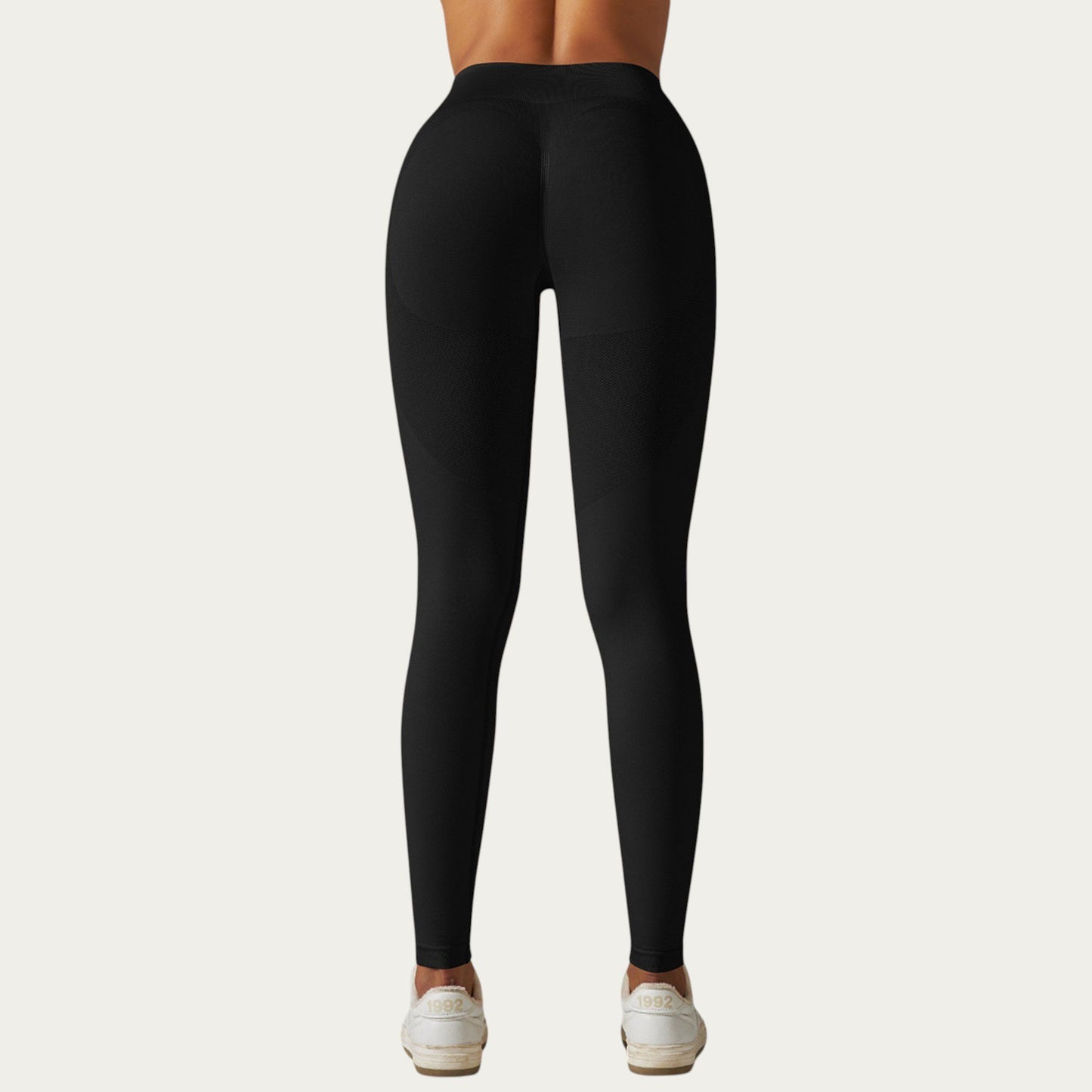 Seamless High Waist Leggings with Sculpting Fit and Compression Support