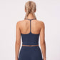 Halter Racerback Workout Tank V Neck Fitted Crop Top