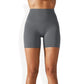 High Waist Seamless Biker Shorts with Compression Fit