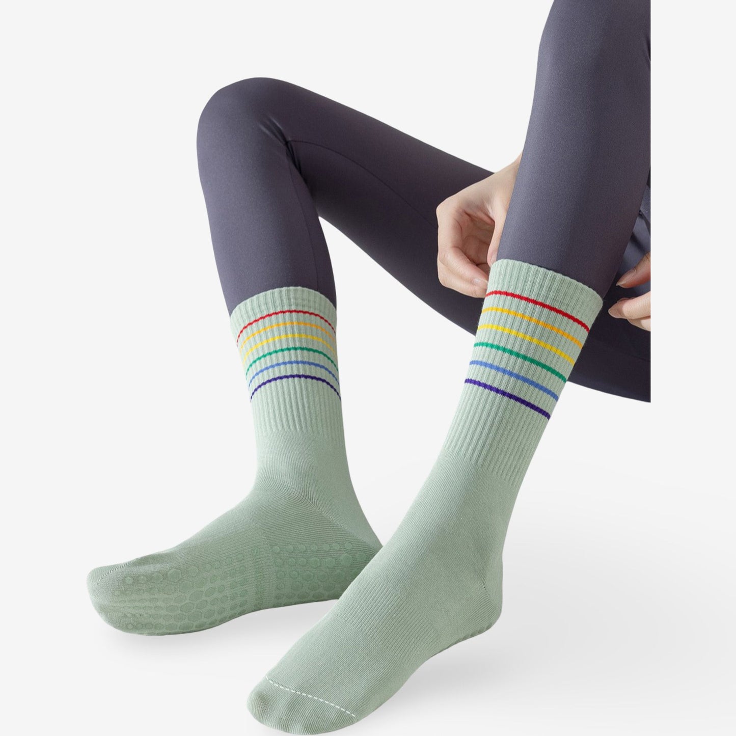 Anti-Slip Yoga Socks for Pilates and Exercise 3 Pack