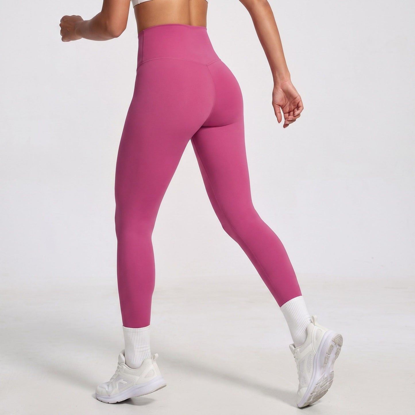 High Waist Full Length Workout Leggings Stretch Yoga Pants