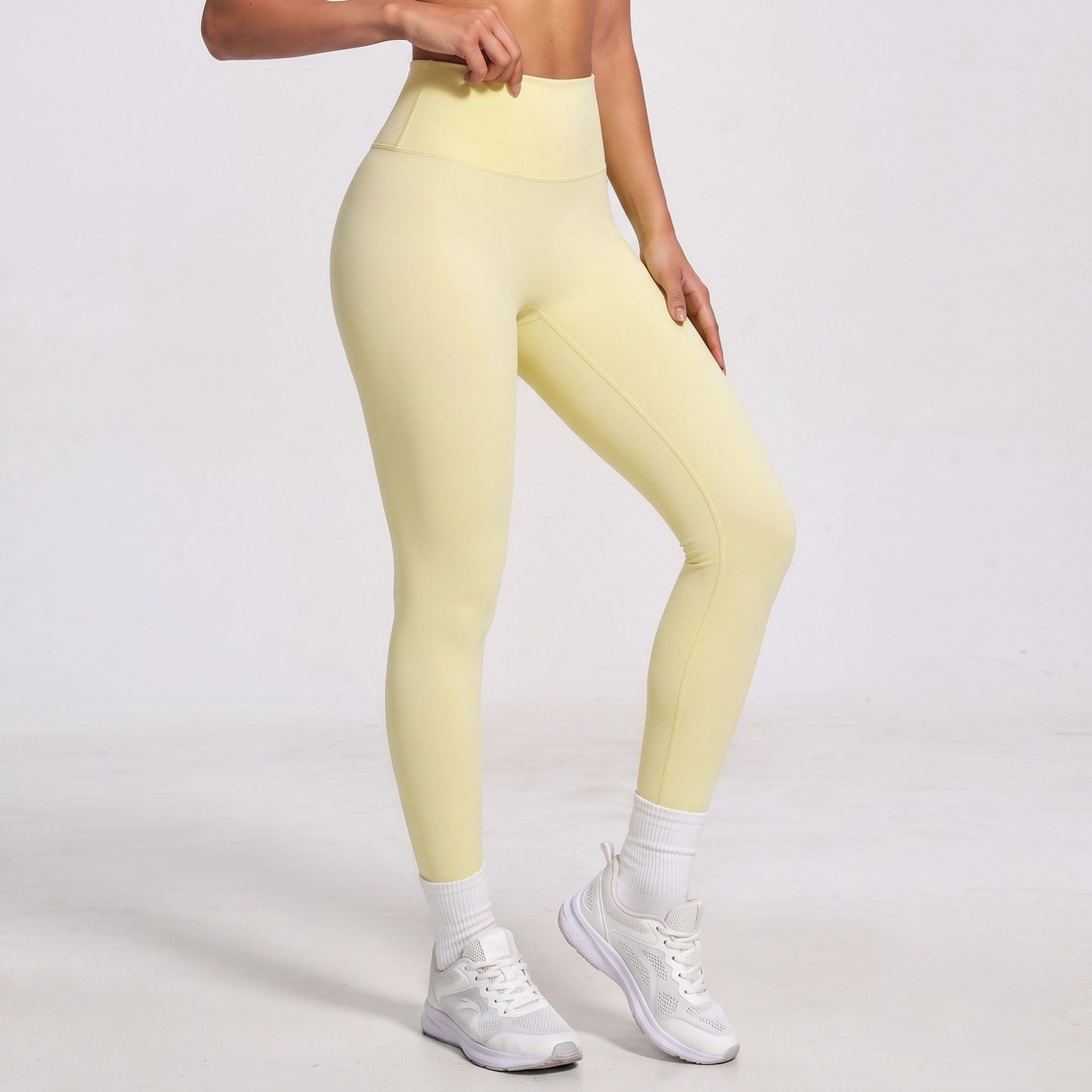 High Waist Full Length Workout Leggings Stretch Yoga Pants