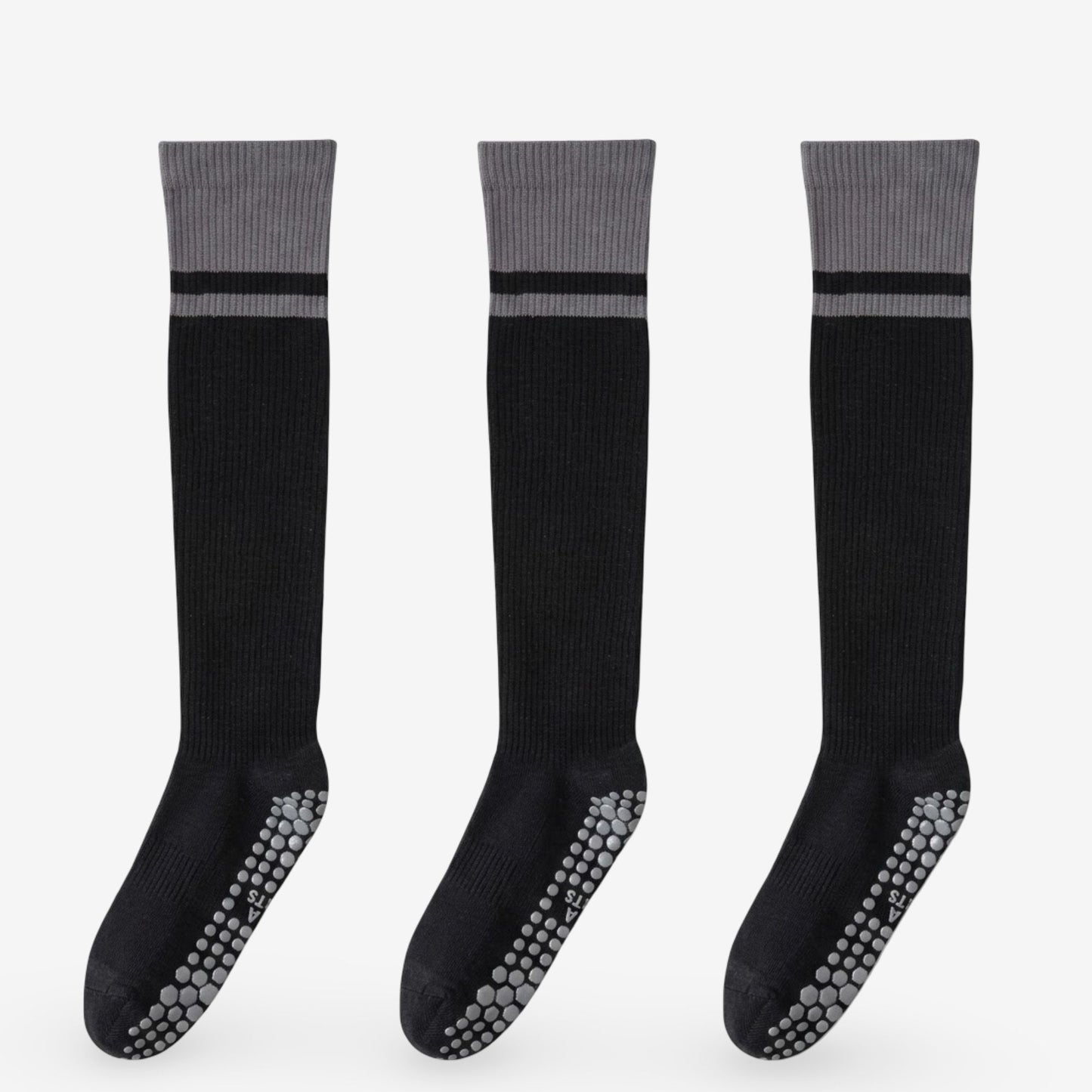 Colorblock Calf Compression Yoga Socks for Fitness and Pilates 3 Pack