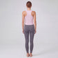 Sleeveless High Neck Cropped Yoga Tank Fitted Workout Activewear Top