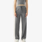 High Waisted Wide Leg Lounge Pants with Drawstring and Pockets