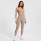 High Waist Capri Leggings Cropped Workout Yoga Pants