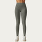 Seamless High Waist Leggings with Sculpting Fit and Compression Support