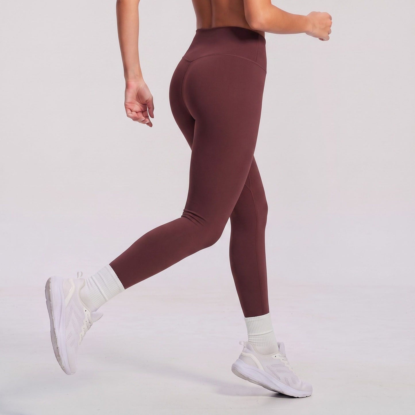 High Waist Full Length Workout Leggings Stretch Yoga Pants