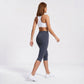 High Waist Capri Leggings Cropped Workout Yoga Pants