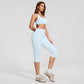 High Waist Capri Leggings Cropped Workout Yoga Pants