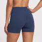 High Waist Biker Shorts Stretch Workout Yoga Shorts