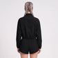 Cropped Full Zip Workout Jacket Lightweight Active Layer
