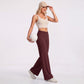High Waist Wide Leg Yoga Pants Stretch Workout Pants