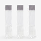 Compression Athletic Socks - Calf Length Toe Socks for Fitness & Yoga 3 Pack