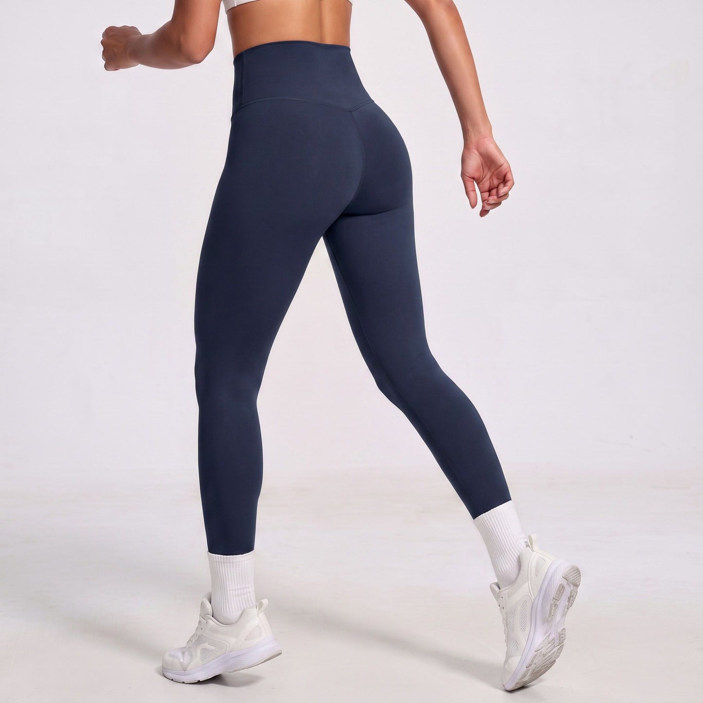 High Waist Full Length Workout Leggings Stretch Yoga Pants