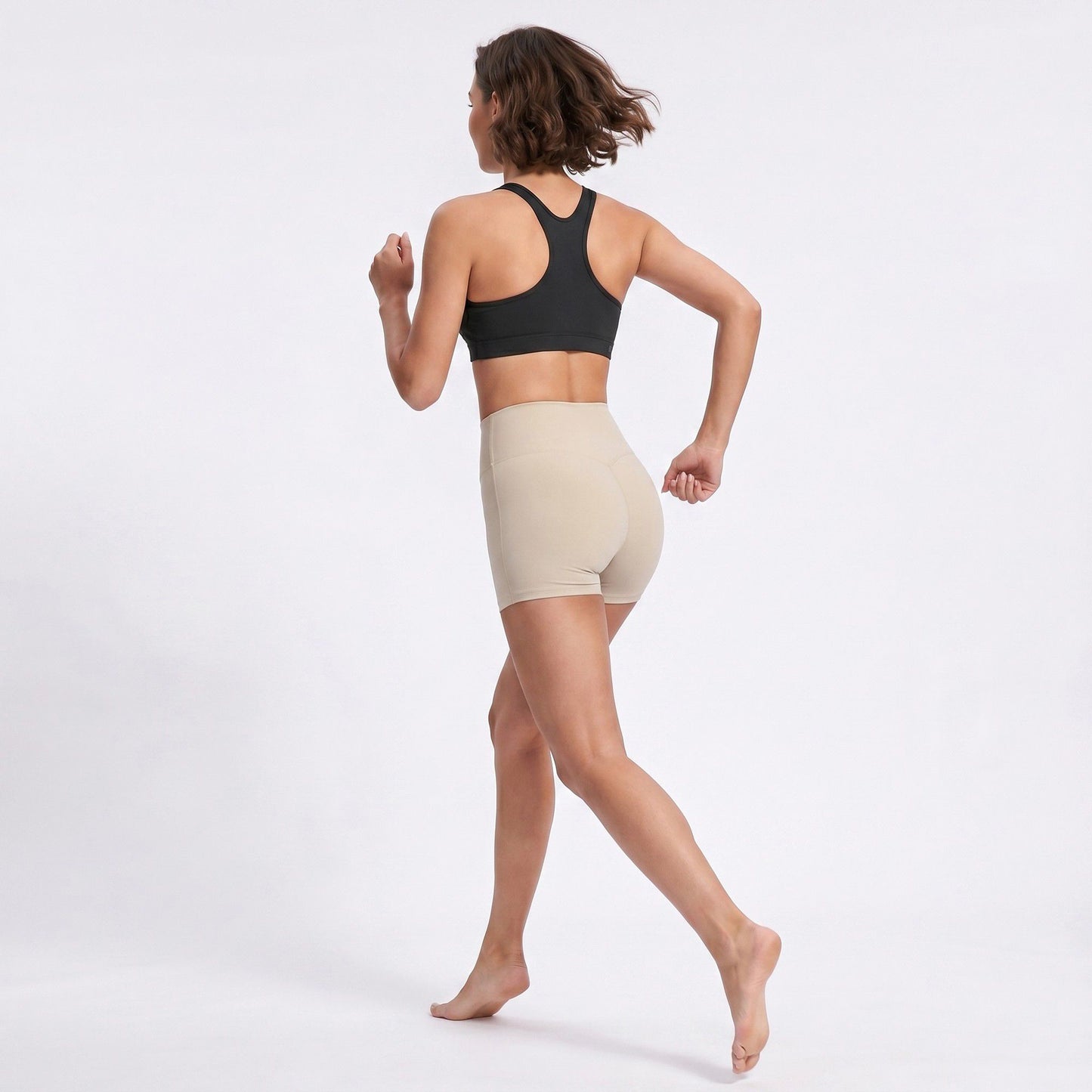 High Waisted Butt Lifting Yoga Activewear Shorts