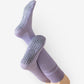 Colorblock Calf Compression Yoga Socks for Fitness and Pilates 3 Pack