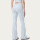 High Waist Flare Sweatpants with Seamless Stretch Fit