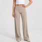 High Waisted Wide Leg Yoga Pants Loose Fit Workout Lounge Pants