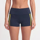 High Waisted Side Stripe Yoga Shorts Butt Lifting Workout Shorts
