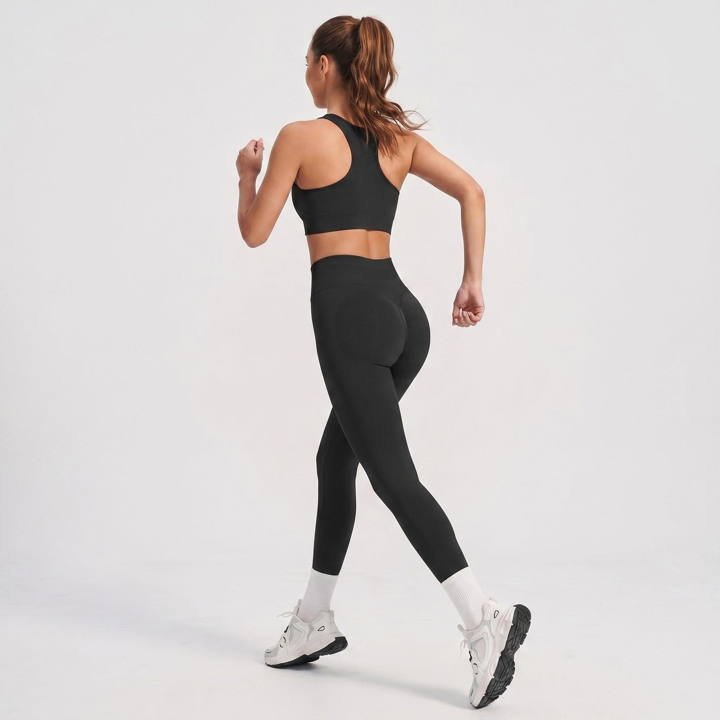 High Waisted Butt Lifting Yoga Leggings Workout Athletic Pants