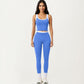 High Waist Leggings with Smooth Stretch Fit and Side Seam Detail