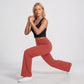 High Waist Wide Leg Yoga Pants Stretch Workout Pants